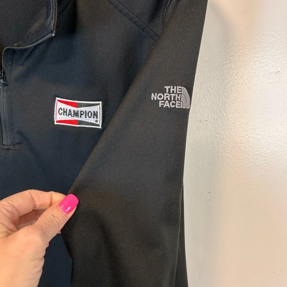 The North Face Black Performance 1/4 Zip Pullover Jacket Champion Women’s‎ XXL